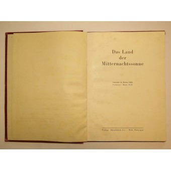 Книга - В память о норвегии 1940 с подписями сослуживцев. Espenlaub militaria